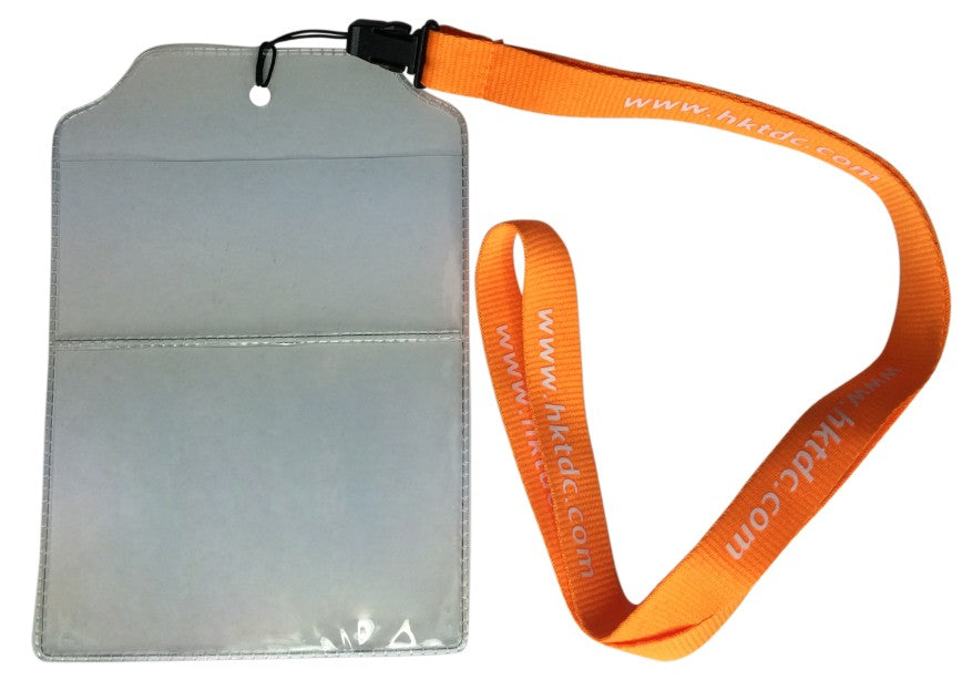 Image of Clear PVC Card Holder