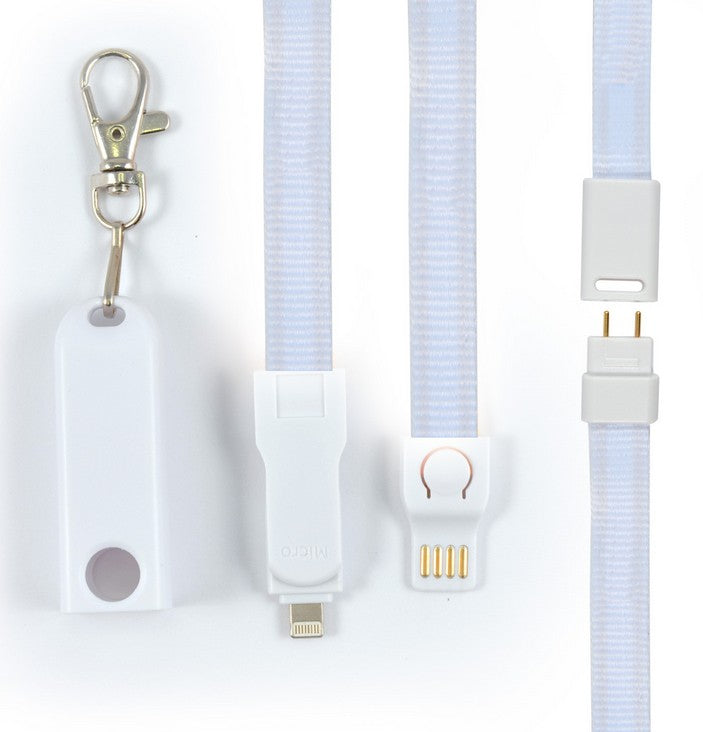 Charge Cable Promotional Lanyards Details