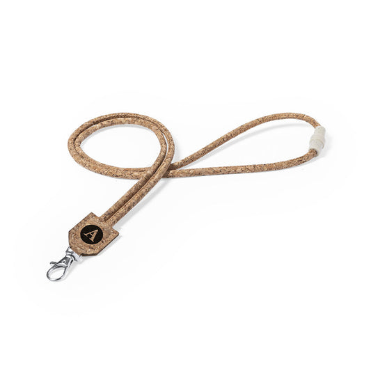 Custom Logo Cork Lanyards Bulk