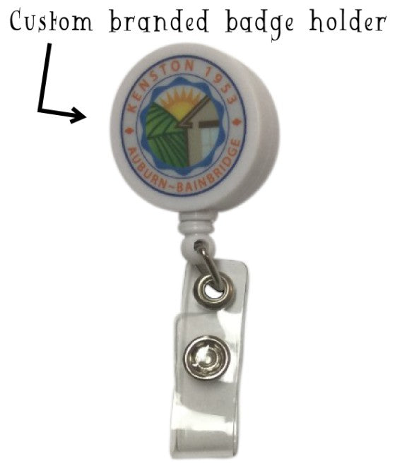 Image of Custom Retractable Badge Holder