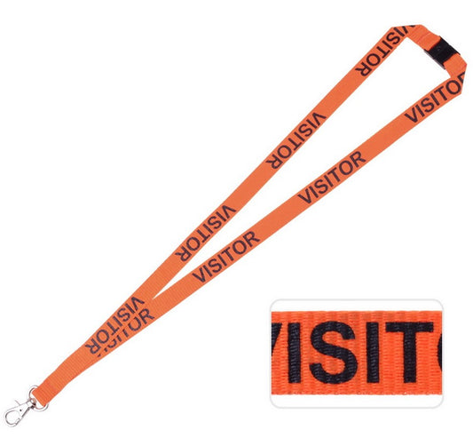 Image of Lanyards Printed for Visitors