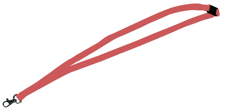 Image of Light Red Lanyard