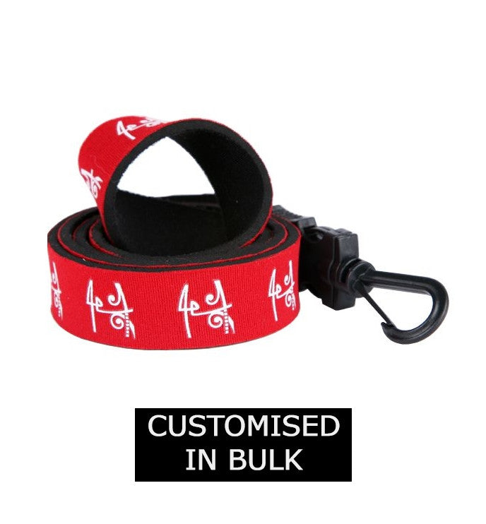 Logo Emblazoned Neoprene Lanyards