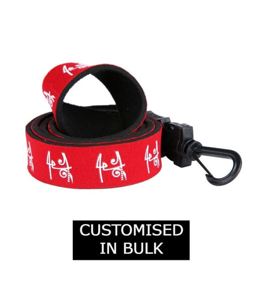 Logo Emblazoned Neoprene Lanyards