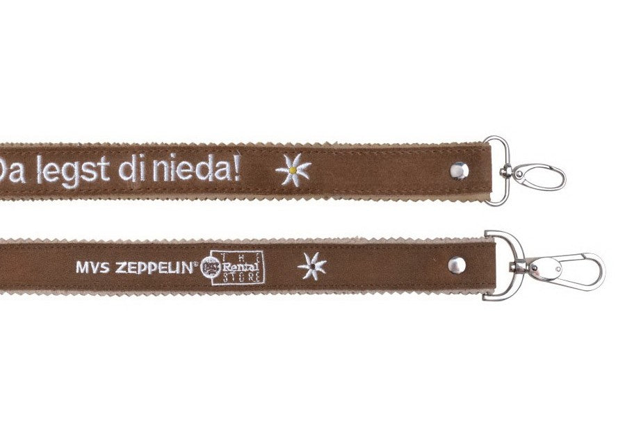 Image of Personalised Leather Lanyards