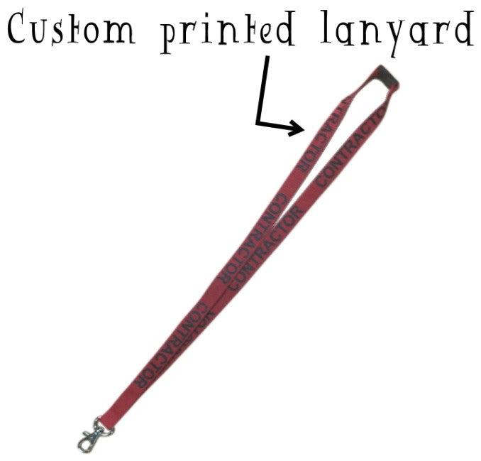 Image of Personalized Regular Lanyard