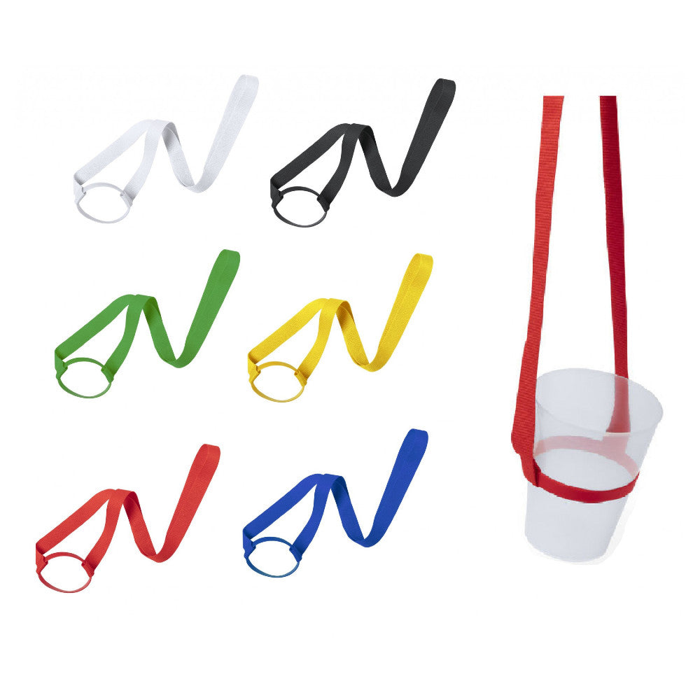 Promotional Cup Holder Lanyards Colours