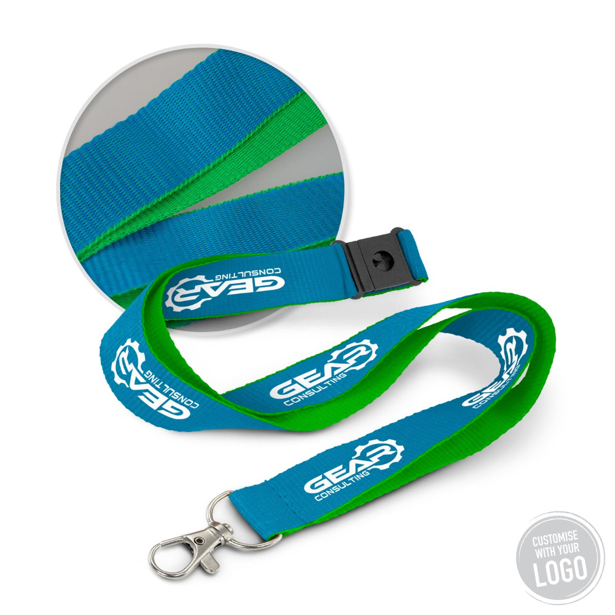 Image of Usera Two Toned Lanyards